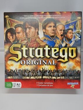 Stratego Original 100% Complete Battlefield Strategy Board Game - 3 Variations